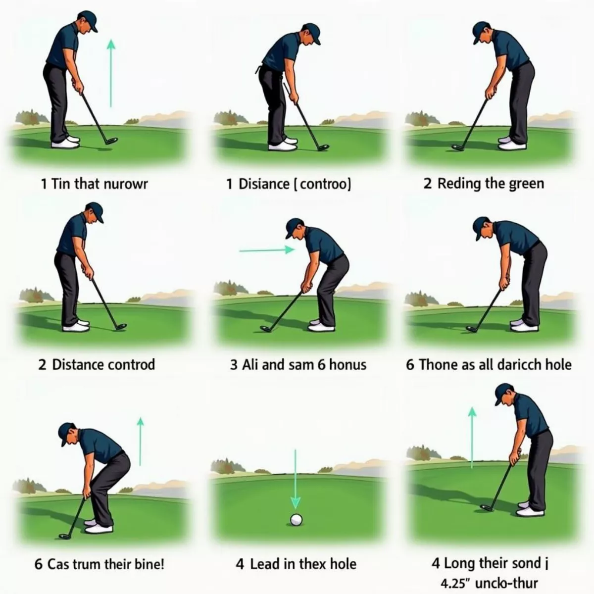 Golf Putting Practice