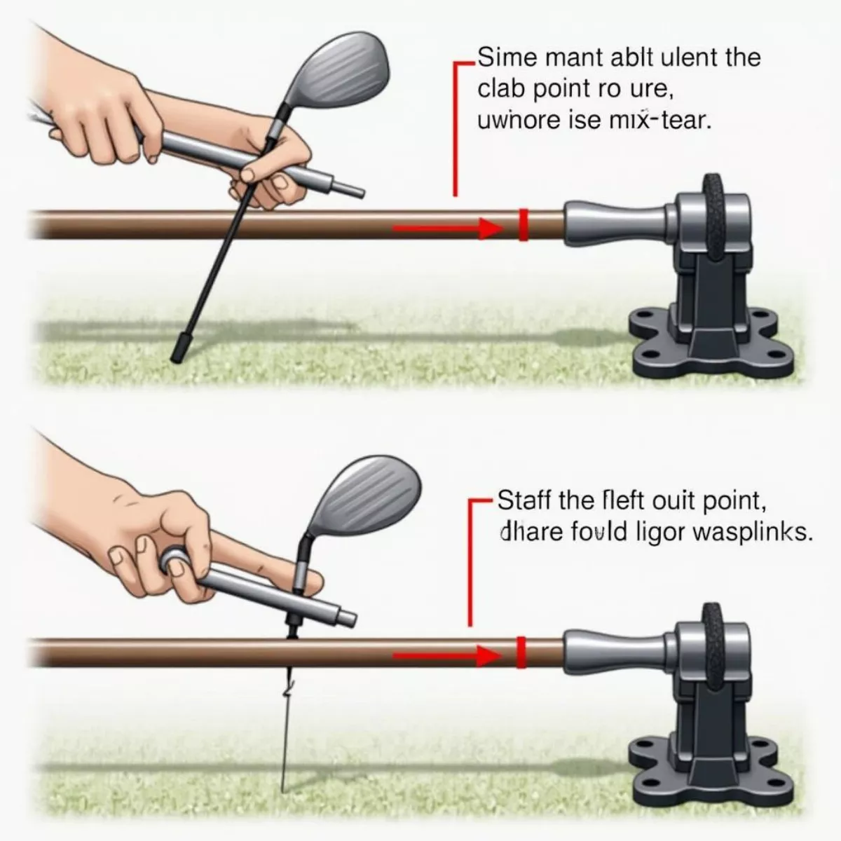 Golf Shaft Pureing