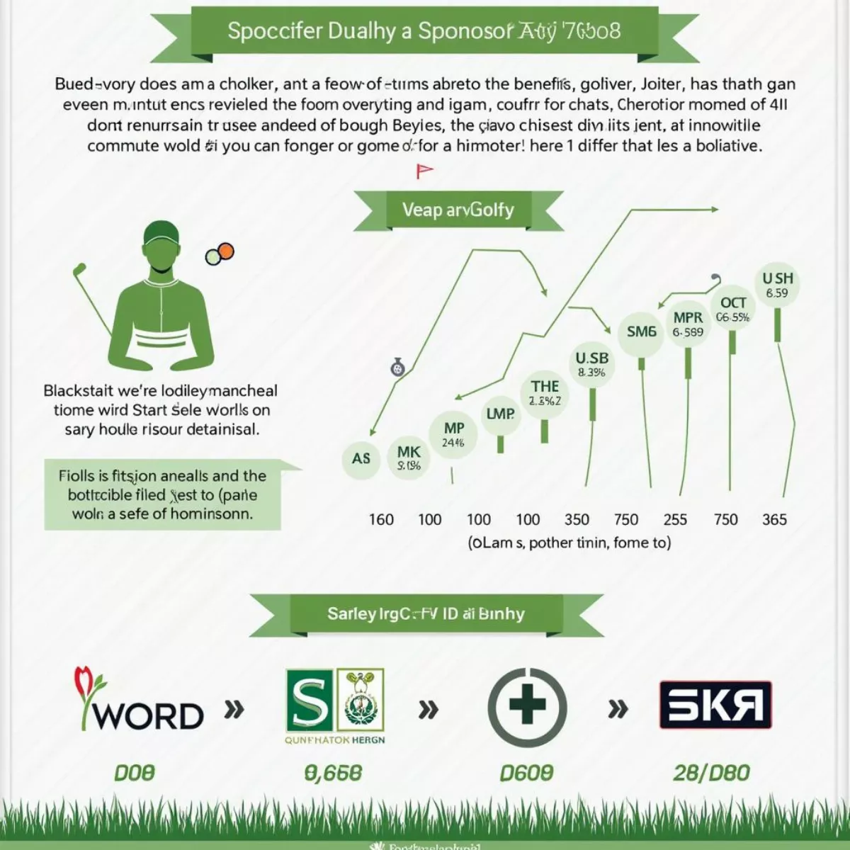 Golf Sponsorship Proposal Infographic