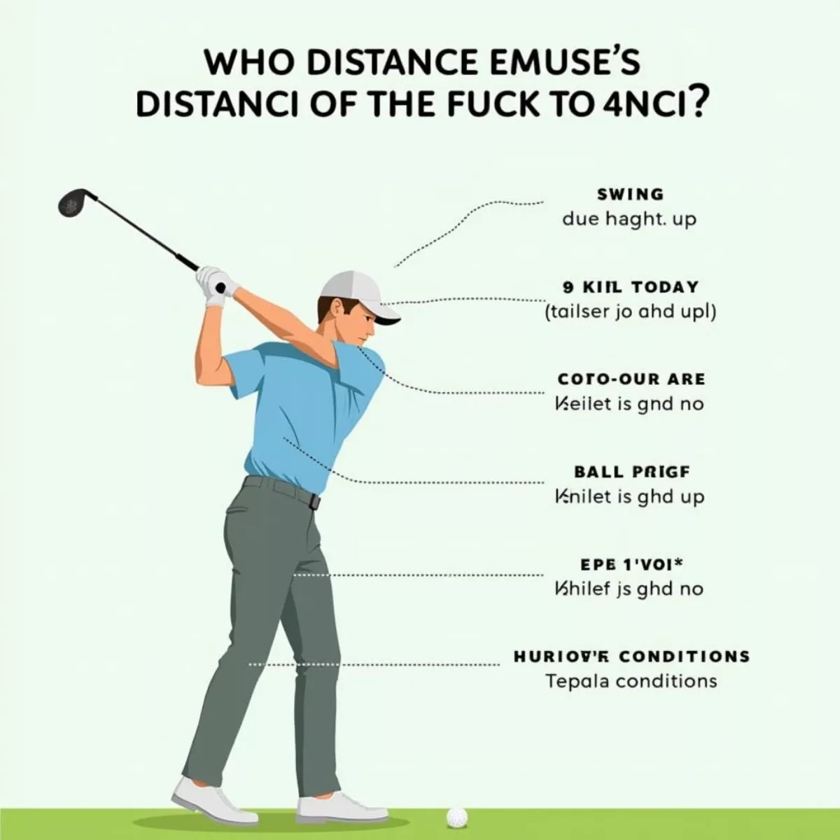 Factors Affecting Golf Shot Distance