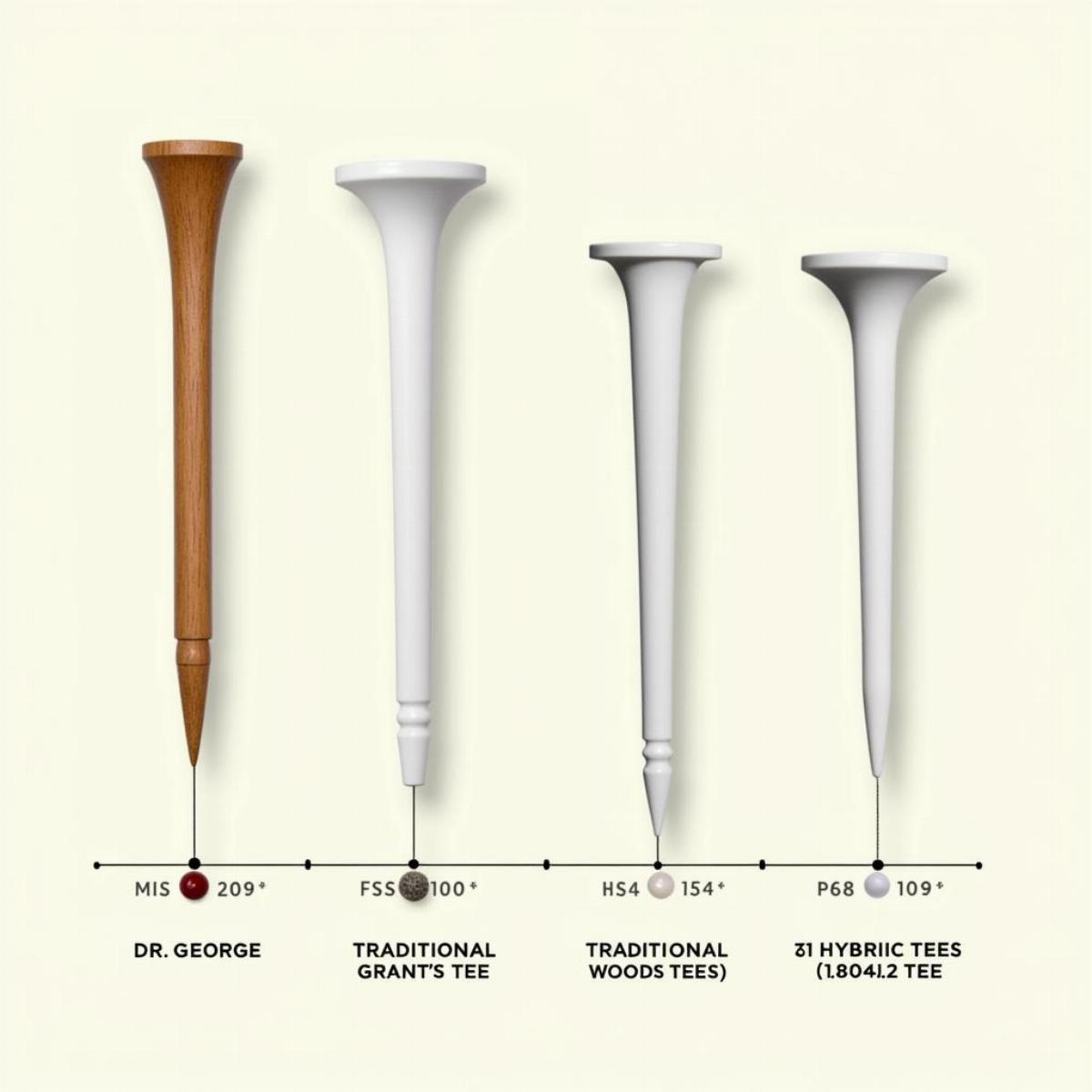 Golf Tee Comparison