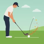 Golf Toe Shot Impact