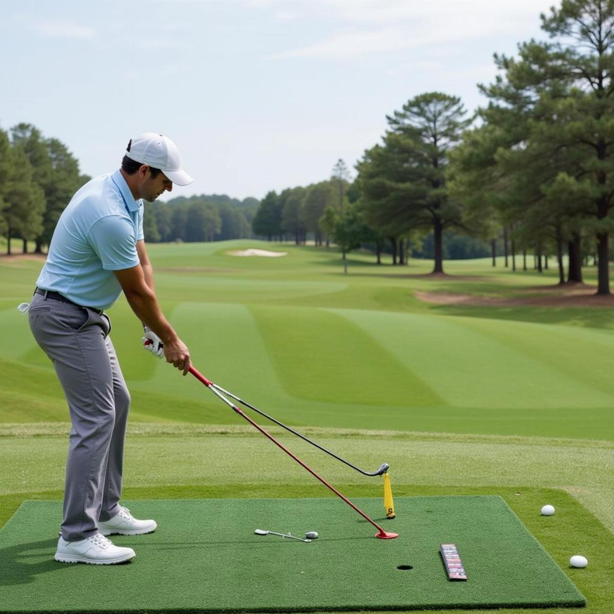 Golf Training Aids: Alignment Sticks and Swing Path