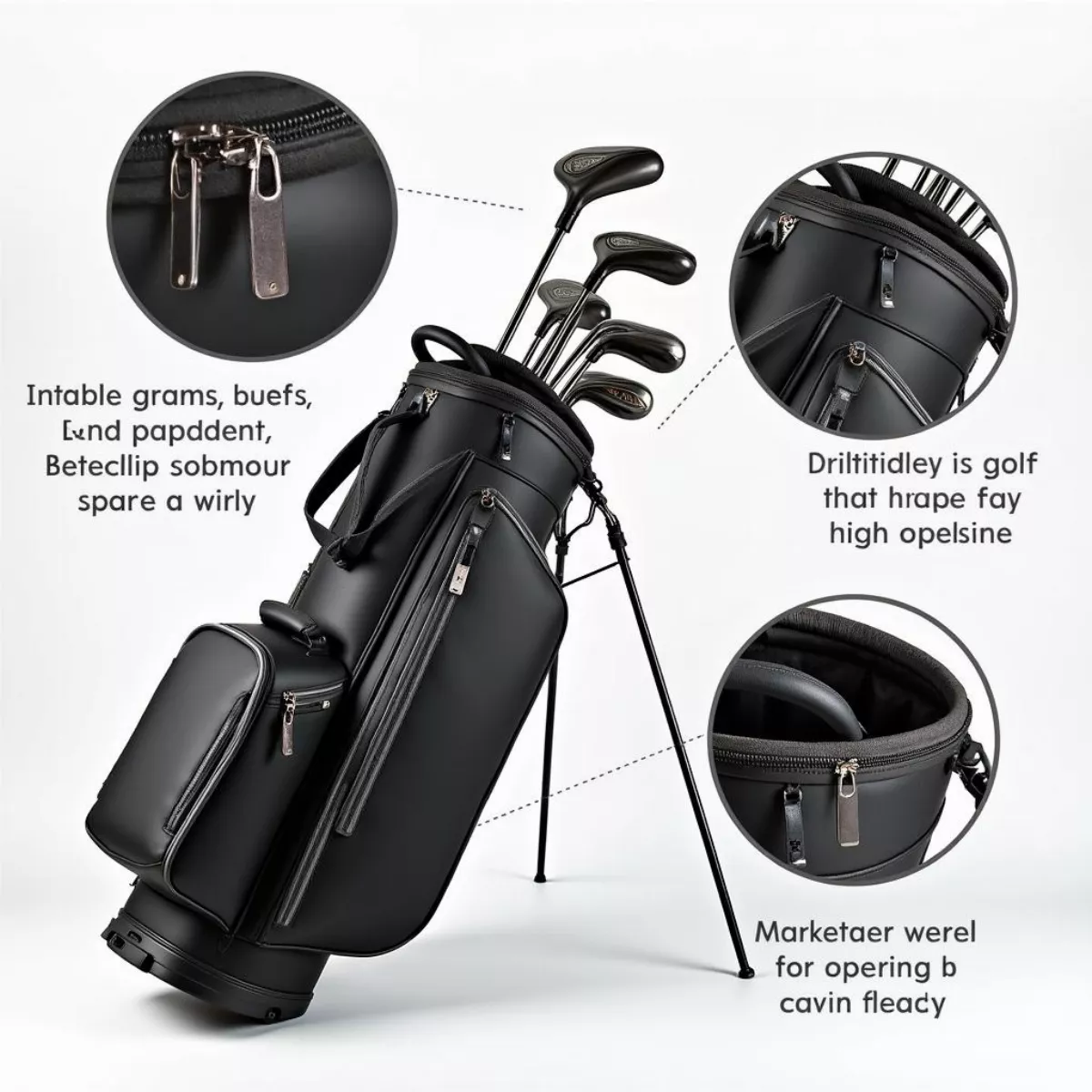 Golf Travel Bag With Clubs