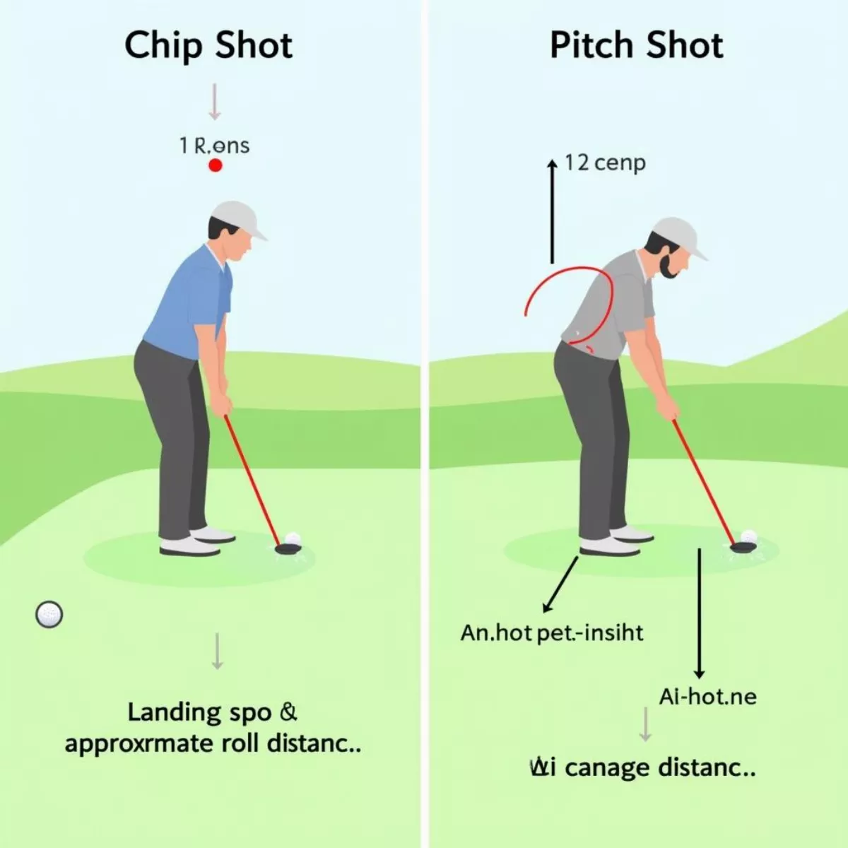 Golf Chip Shot Vs. Pitch Shot