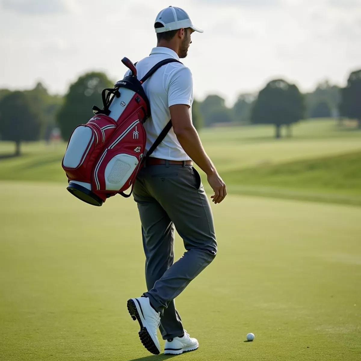 Golfer Carrying SL2 Colorblock Bag