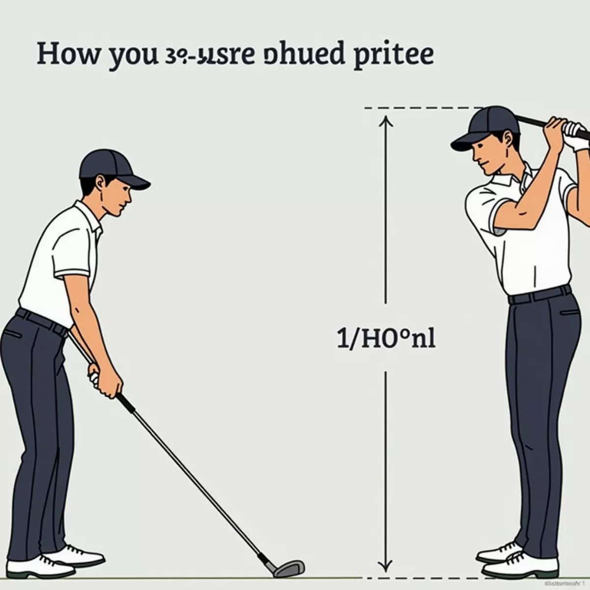 Measuring Putter Length