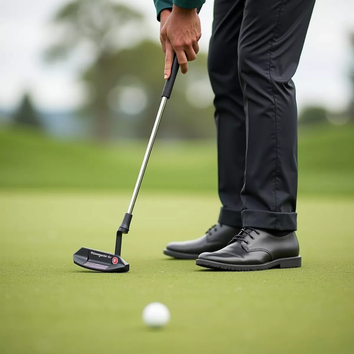 Golfer Using Phantom X T5.5 Putter