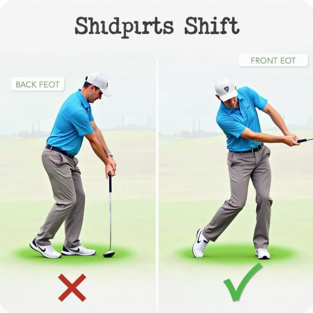 Proper Weight Transfer In Golf Downswing