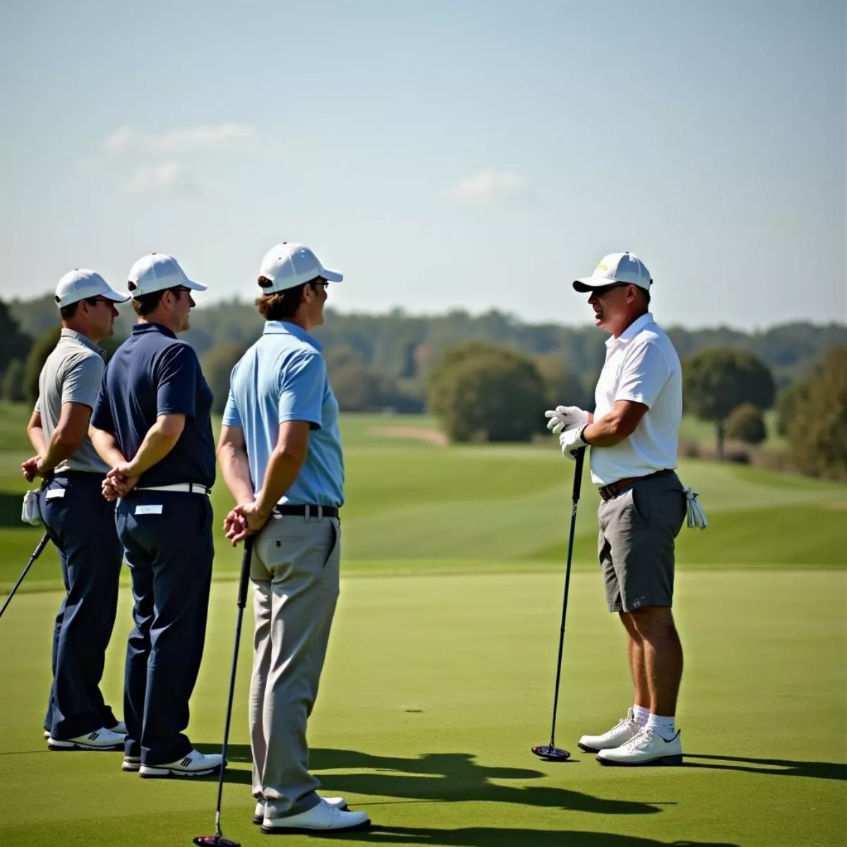 Golfers Asking To Play Through