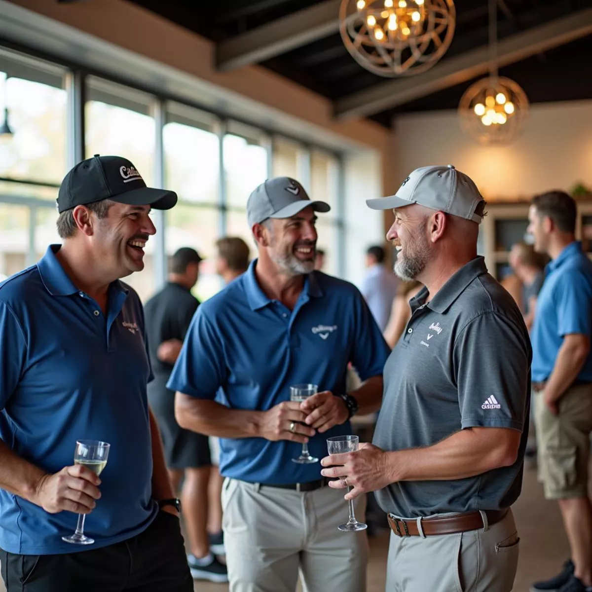 Golfers At A Community Event At Callaway Golf Fort Worth