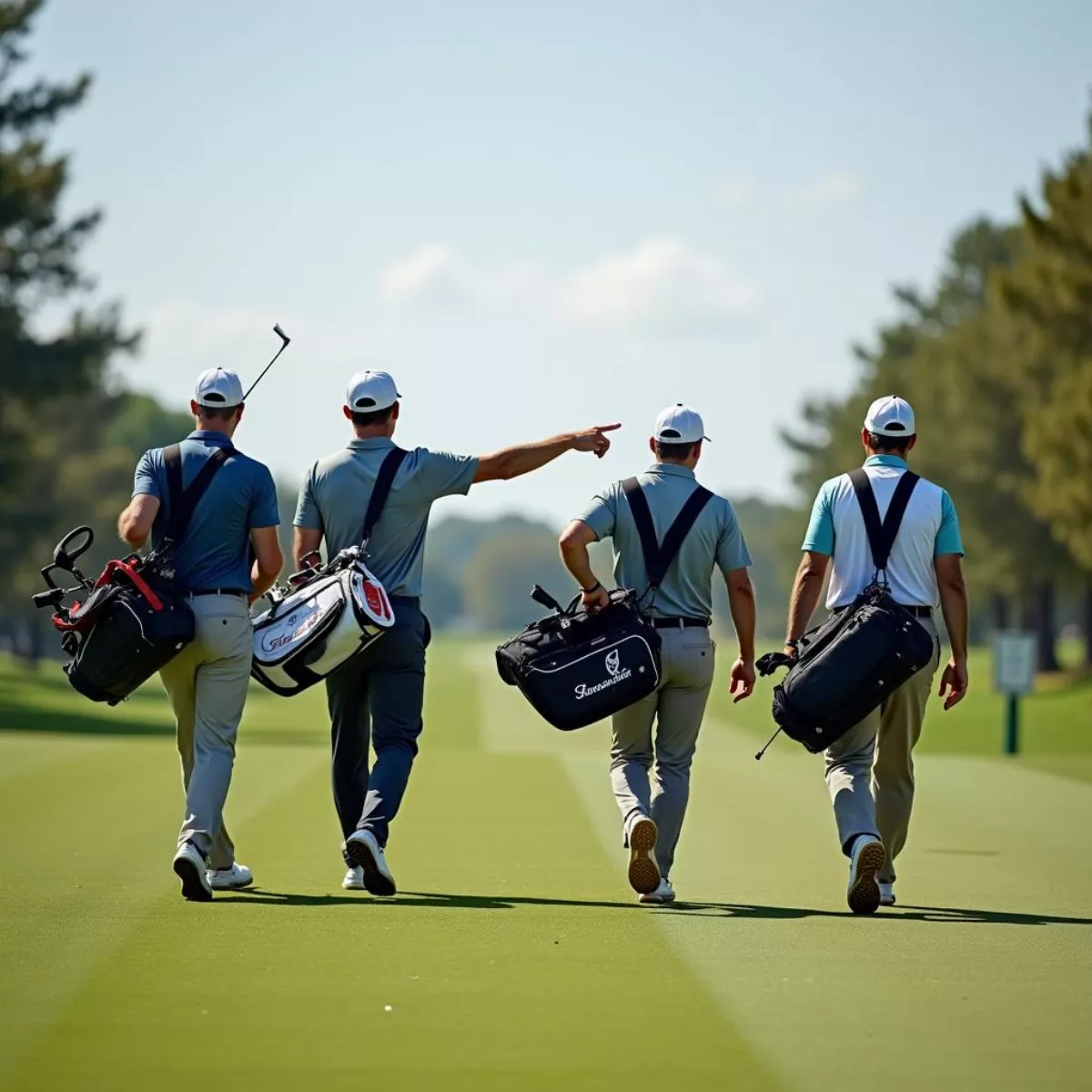 Golfers On Course Etiquette