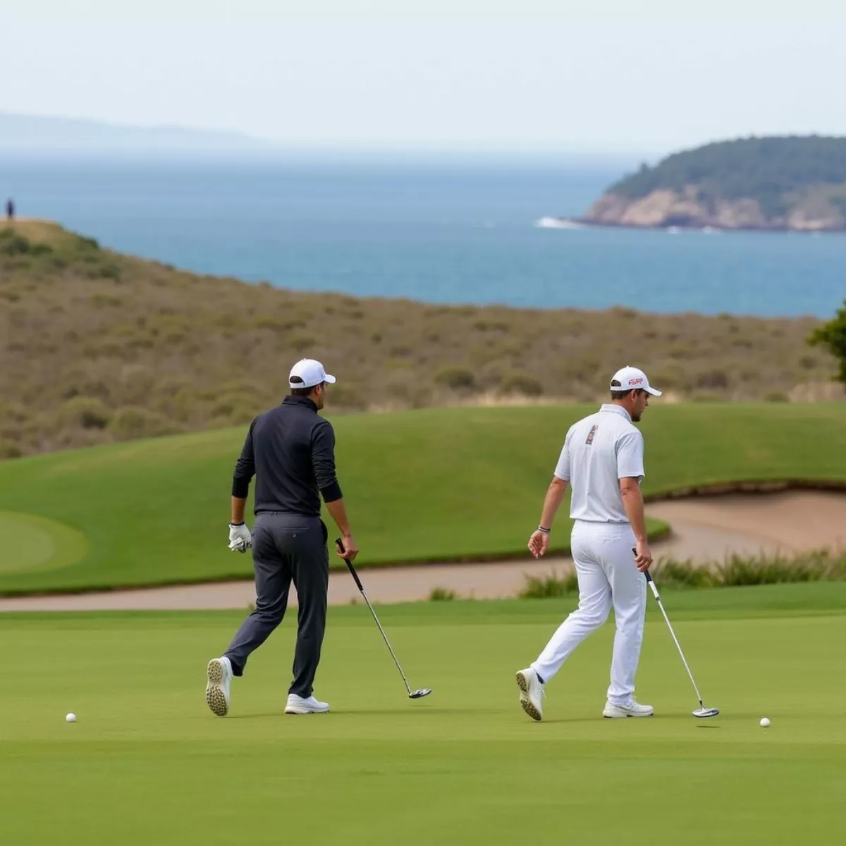 Golfers Enjoying Sutton Bay Course