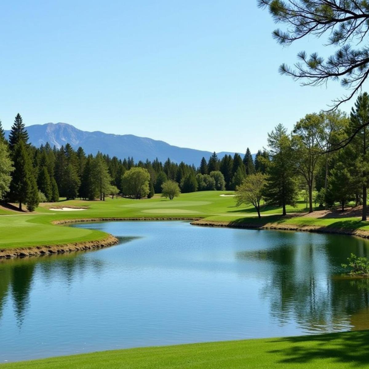 Greer Lakes Golf Course Lake