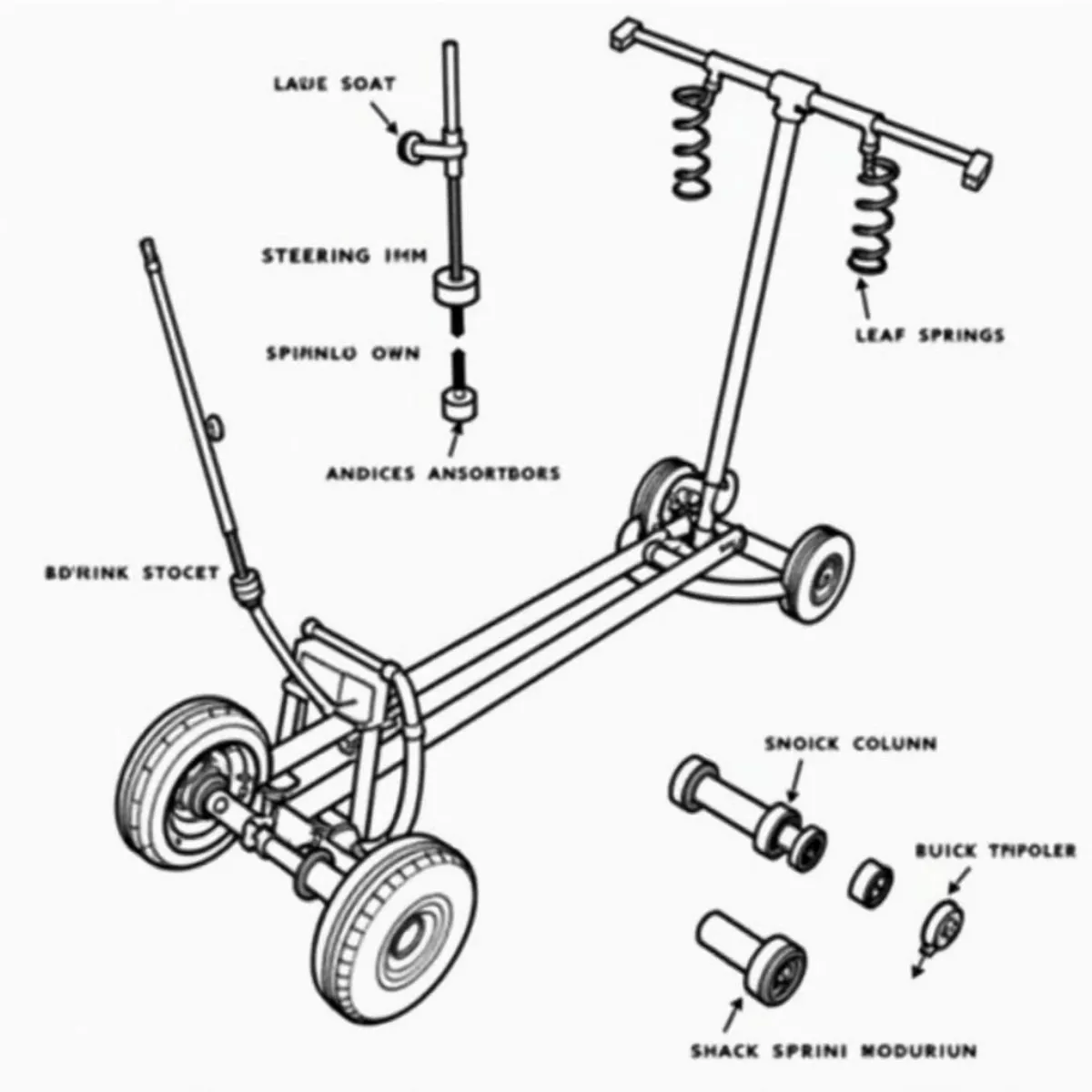 Harley Davidson Golf Cart Suspension System