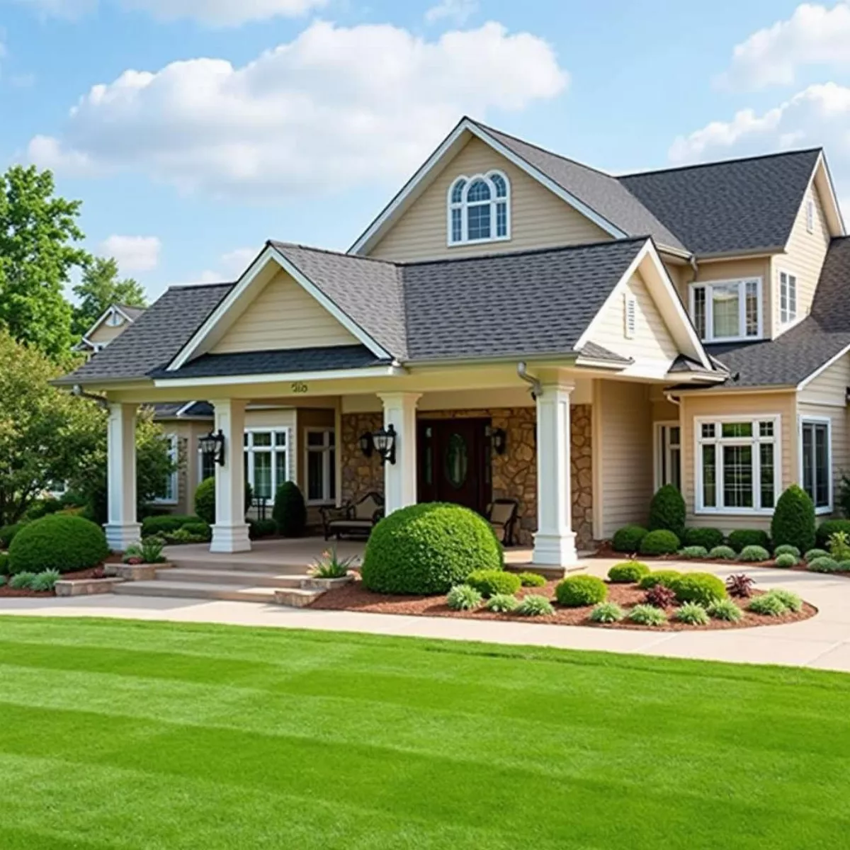 Elegant Clubhouse at Hawks Ridge Golf Course