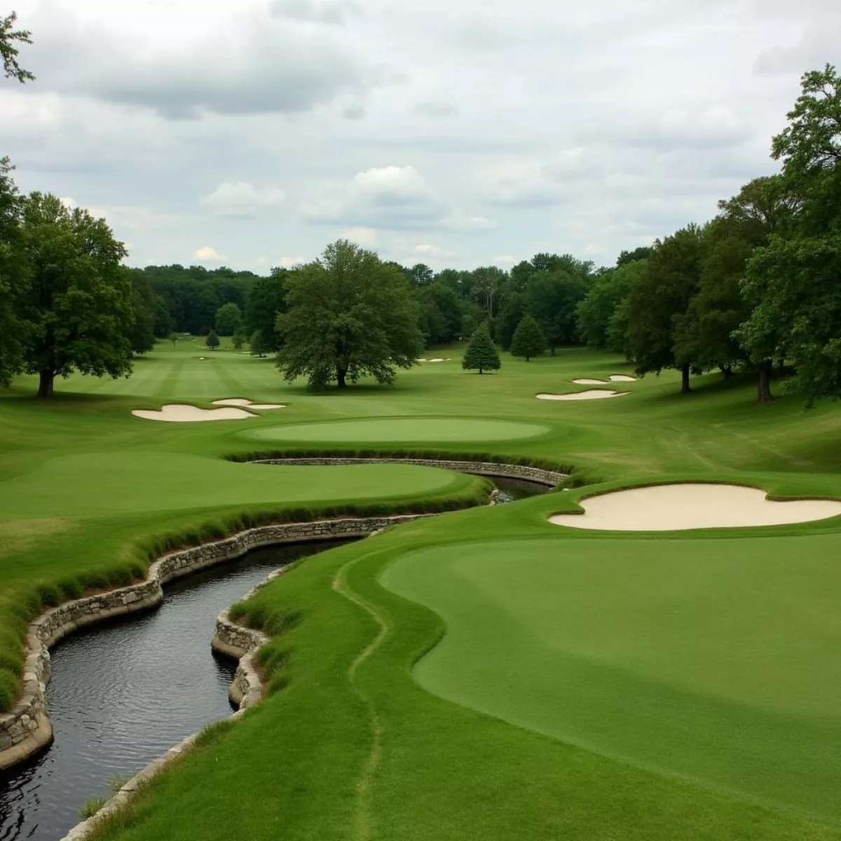 Hickory Creek Golf Course Scenic View