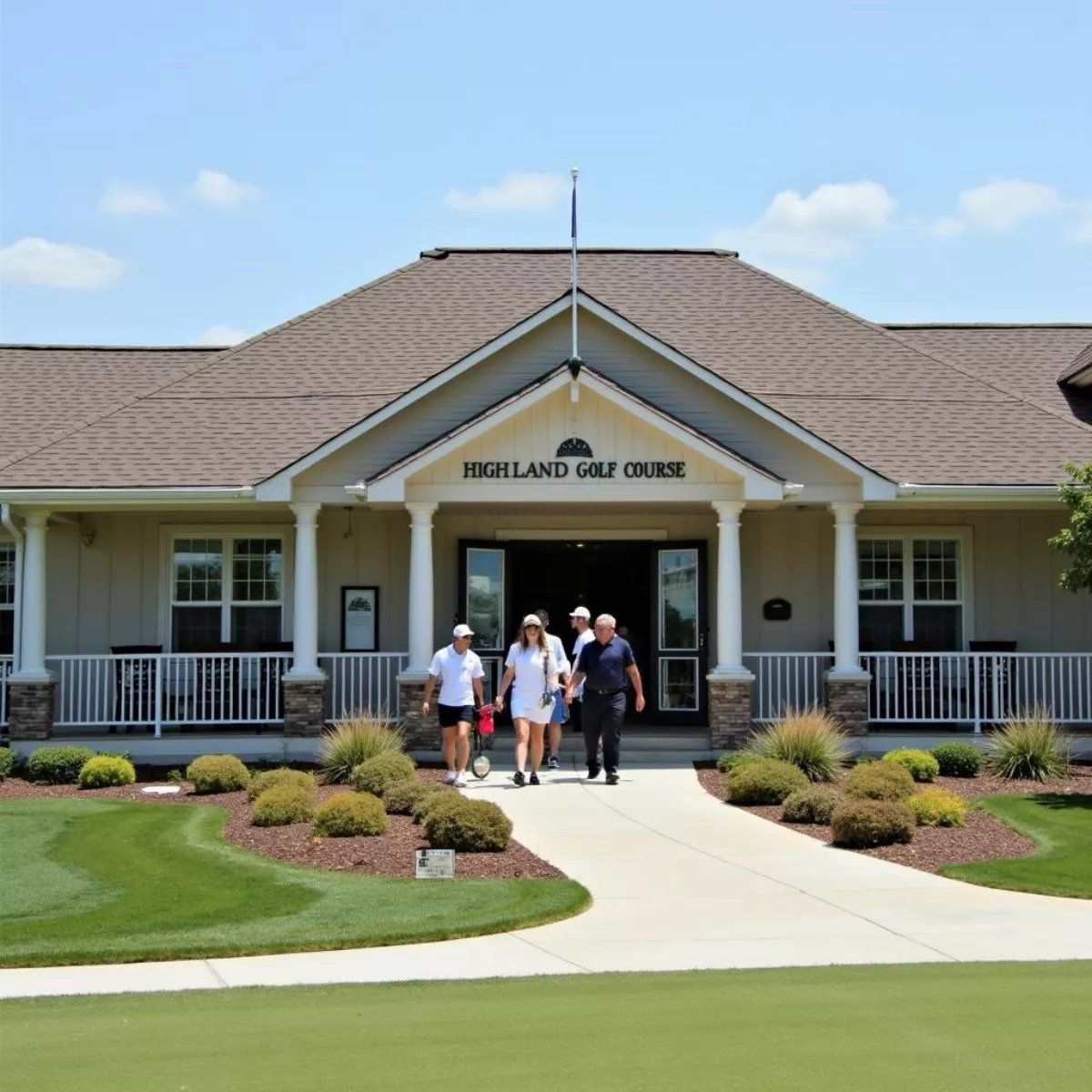 Highlands Golf Course Clubhouse Exterior