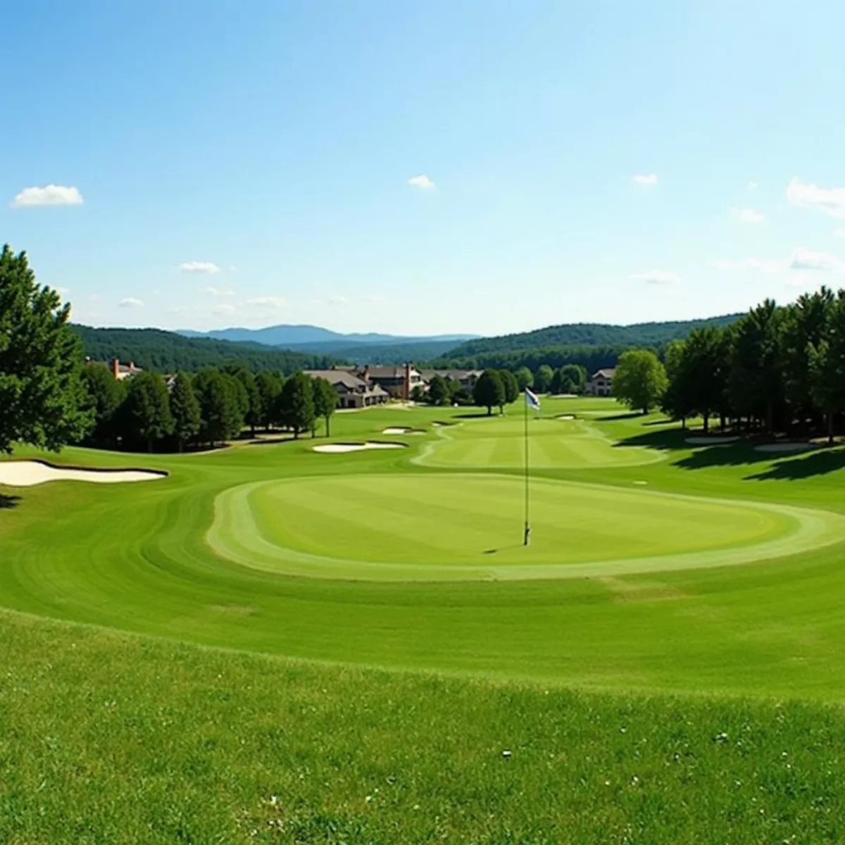 Scenic View Of Hot Springs Village Golf Course