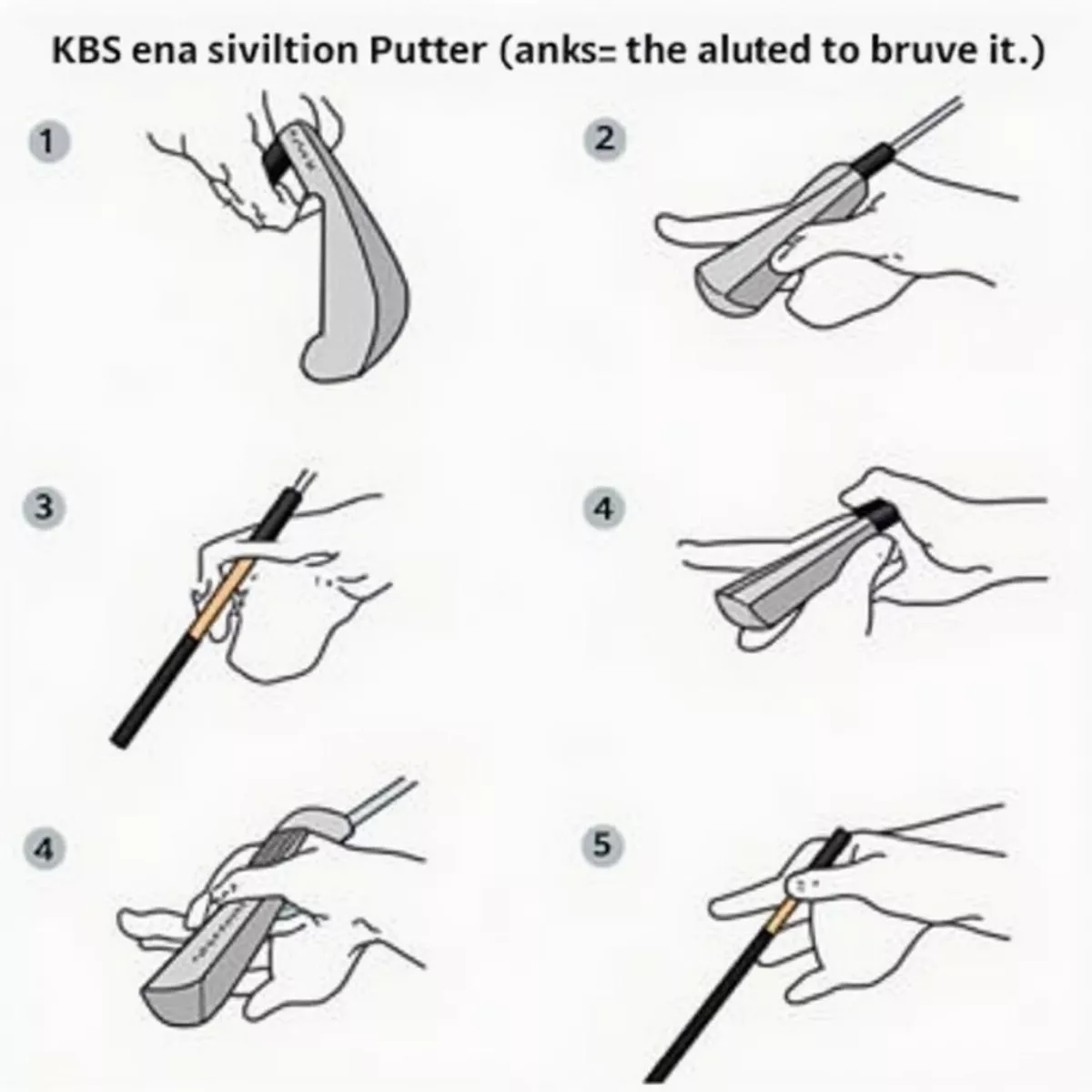 Installing Kbs Putter Shaft