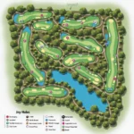 Ironwood Hills Golf Course Layout