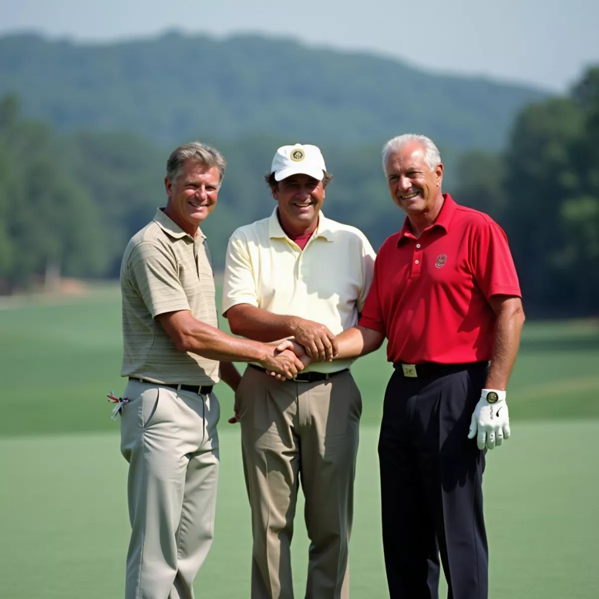 Jack Nicklaus, Gary Player, And Lee Trevino