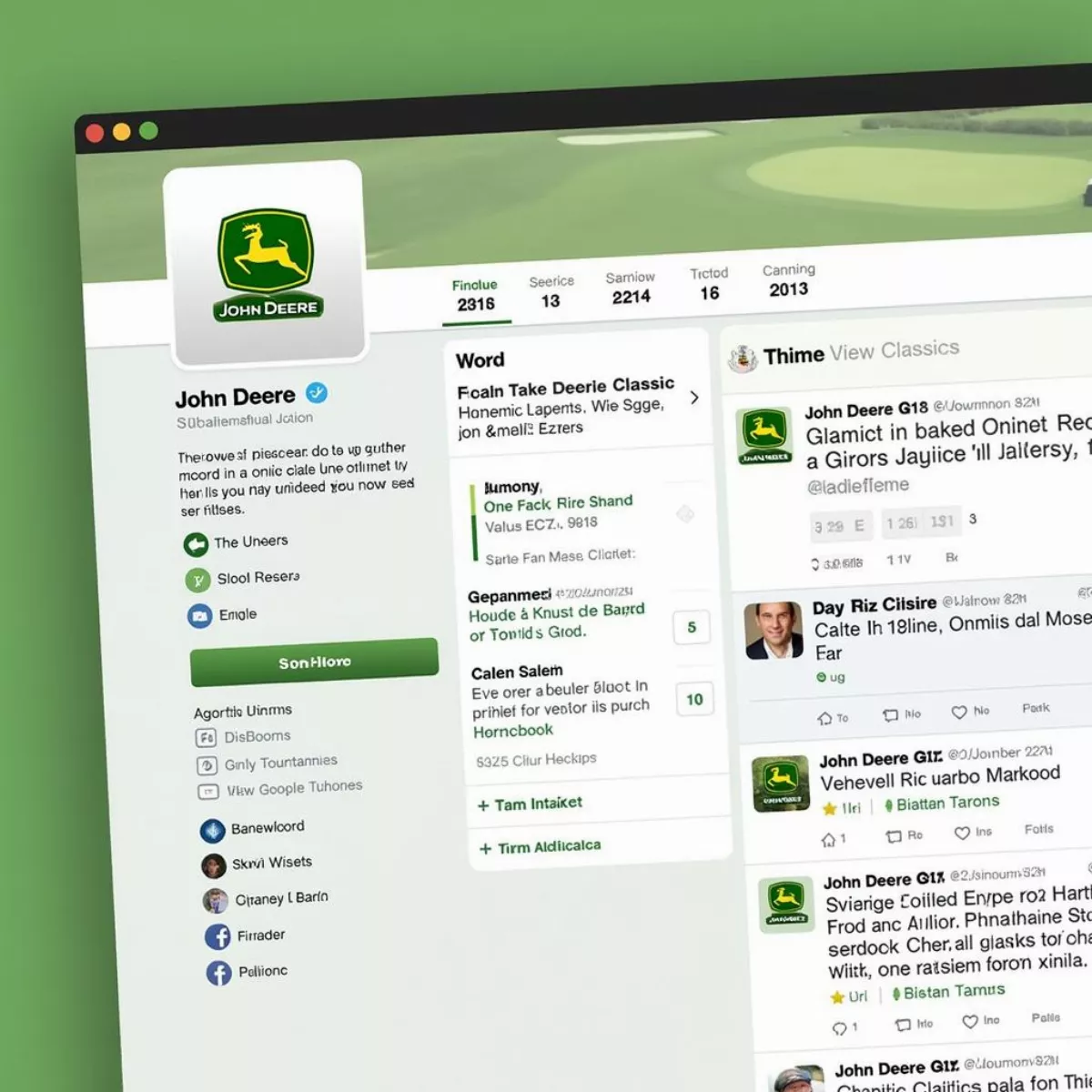 Engaging With John Deere Classic On Social Media