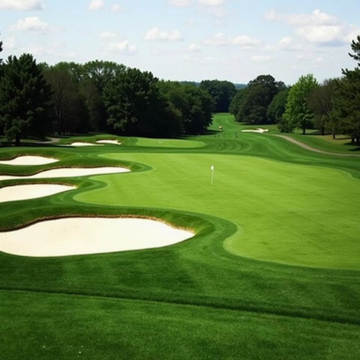 Los Angeles Country Club North Course Green Complex