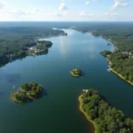 Lake Martin Aerial View