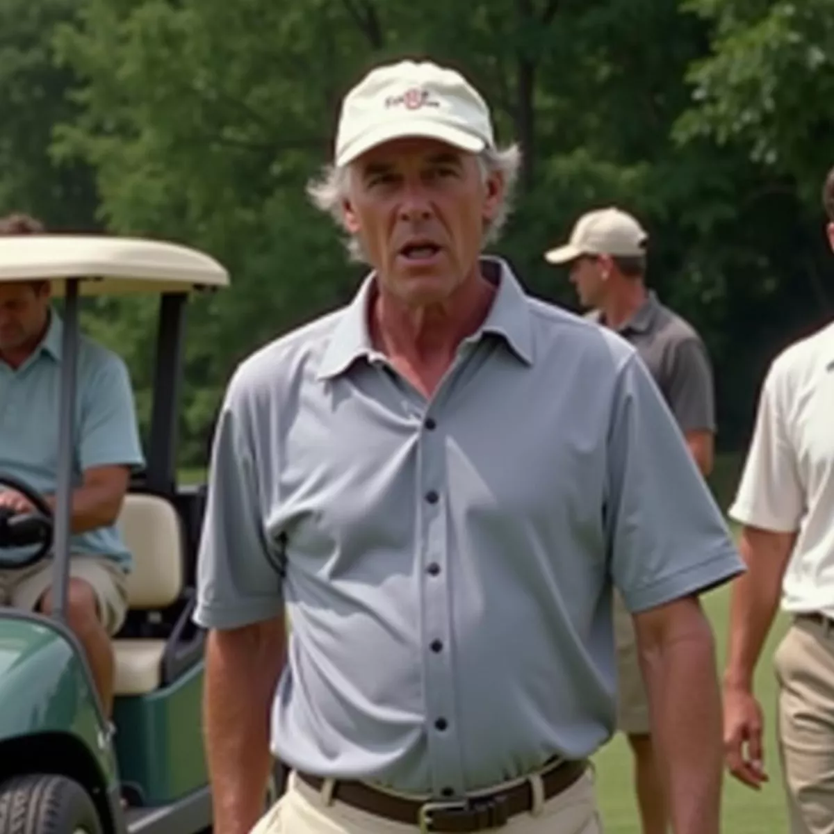 Larry David On The Golf Course In Curb Your Enthusiasm