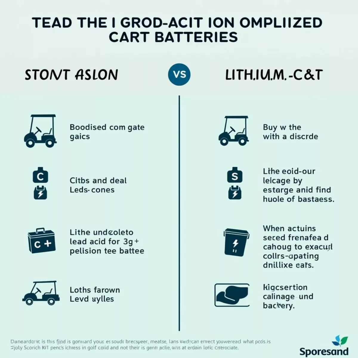 Lead-Acid Vs. Lithium-Ion Golf Cart Batteries