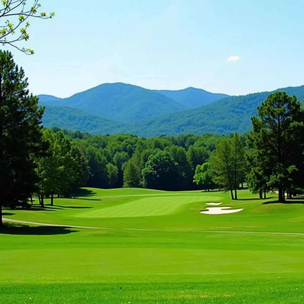 Linville Golf Course In North Carolina