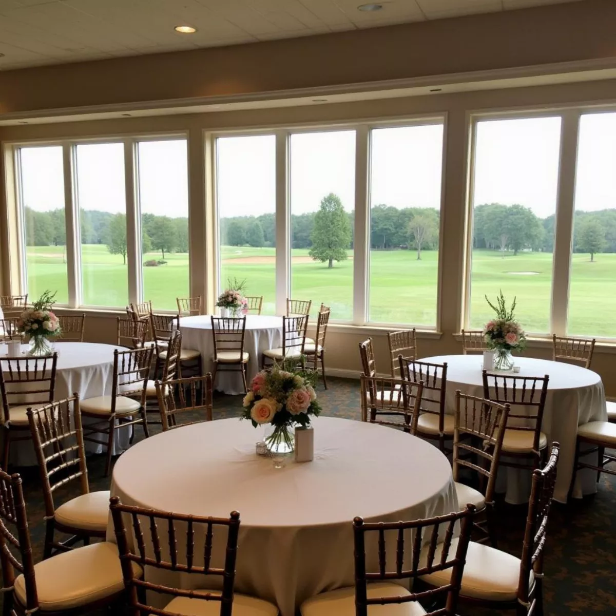 Wedding Reception In Ballroom