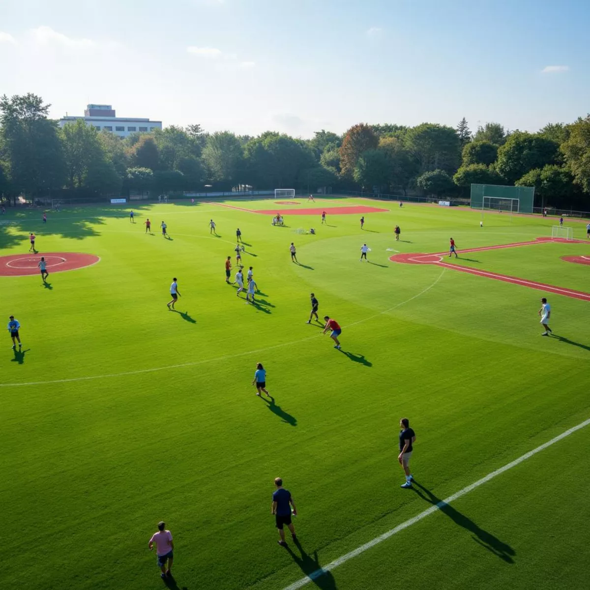 Sports fields at Logan Field