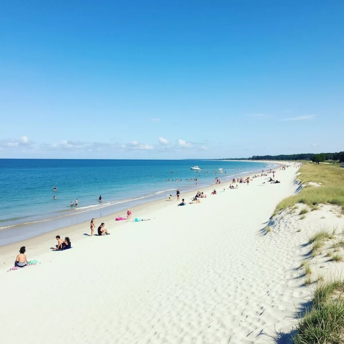 Long Island Beach near Bethpage