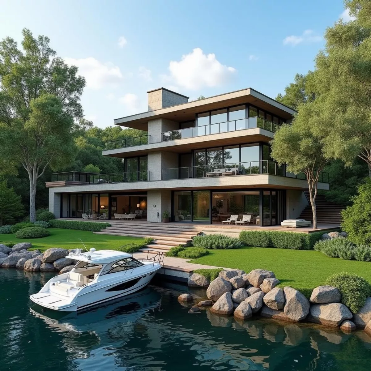 Luxury Lakefront Home at Willow Point