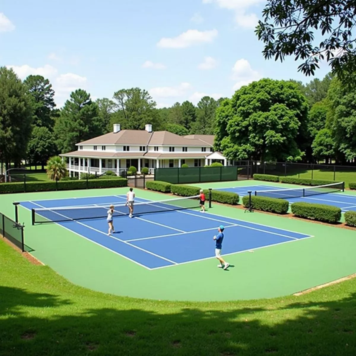 Magnolia Country Club Tennis Court