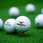 Maxfli Golf Balls on Green