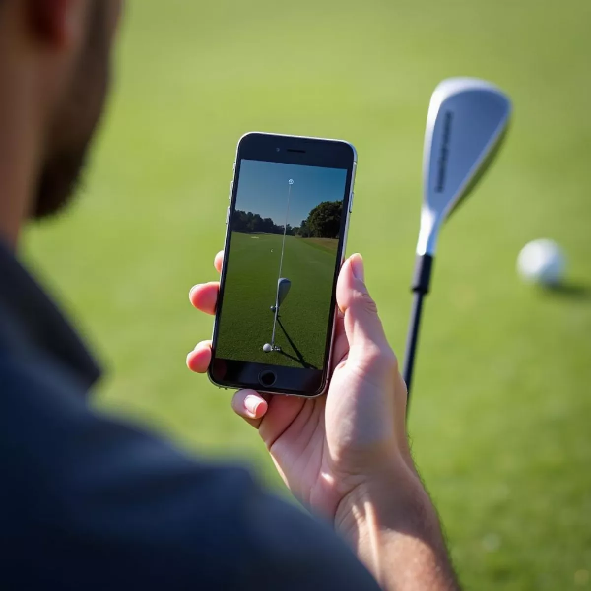 Using A Smartphone App To Measure Golf Club Loft