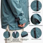 Men'S Golf Rain Gear Features