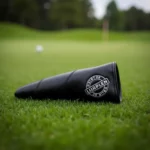 Mid Mallet Putter Cover On Green Grass