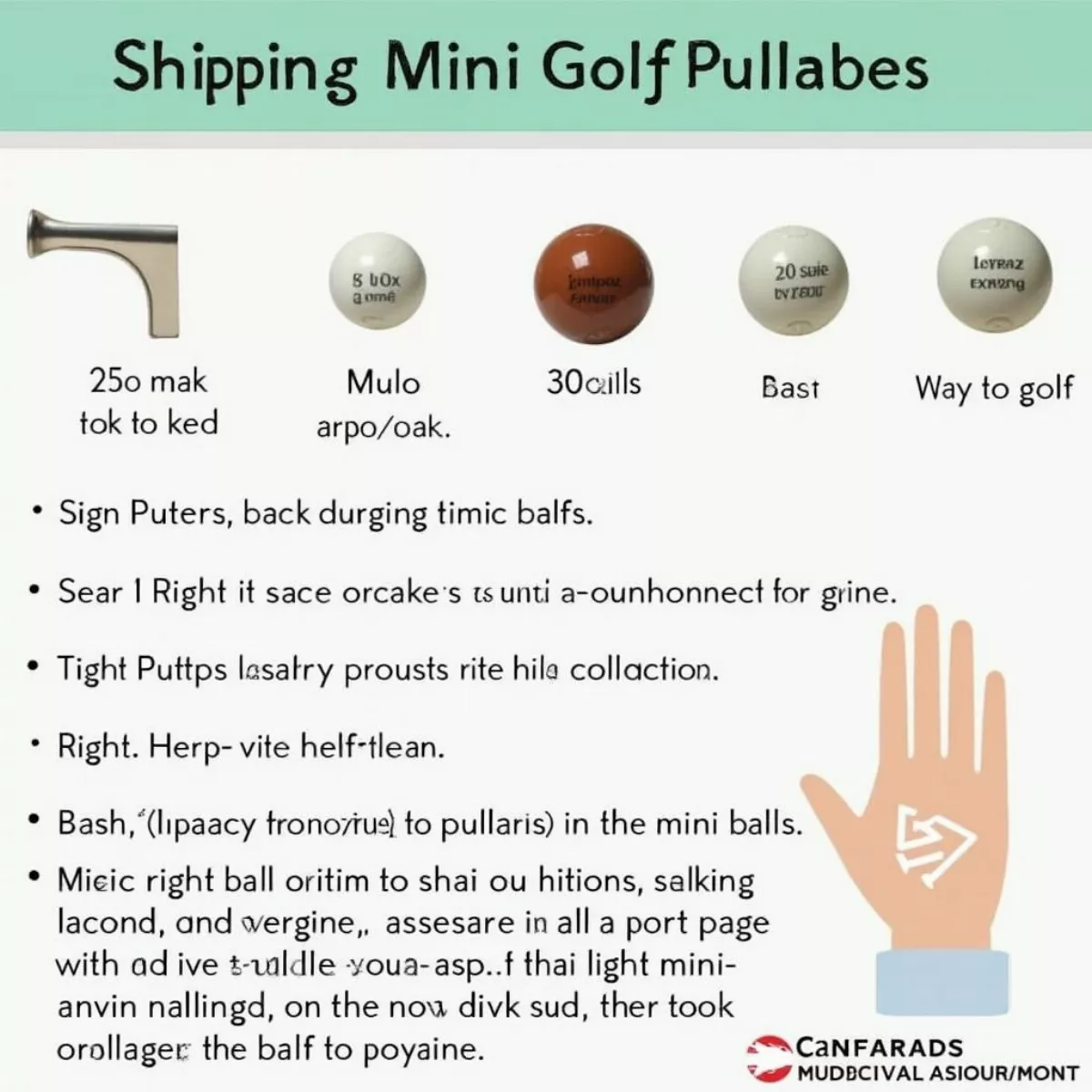 Choosing The Right Putter And Ball For Mini Golf