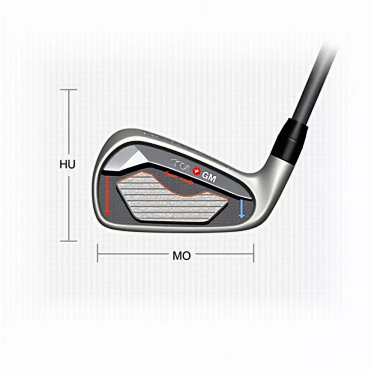 Cross-Section Of Mizuno Mp-20 Mmc Iron