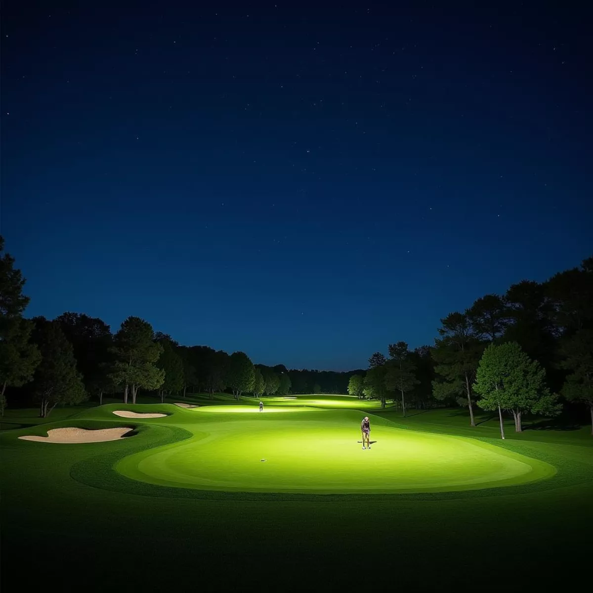 Night Golf Course