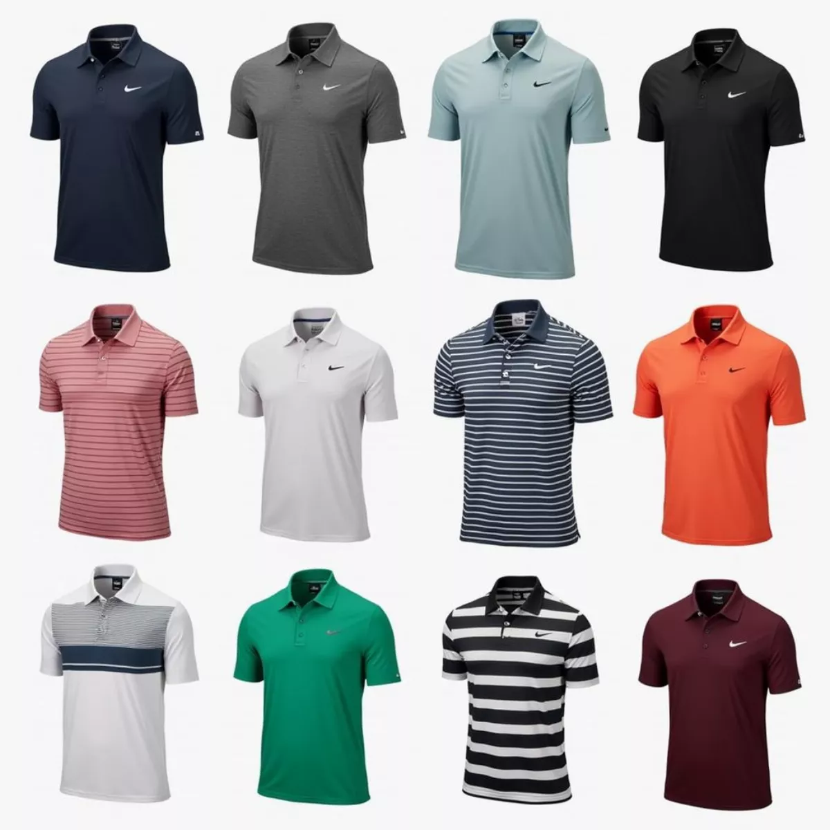 Variety Of Nike Golf Polo Shirts For Men