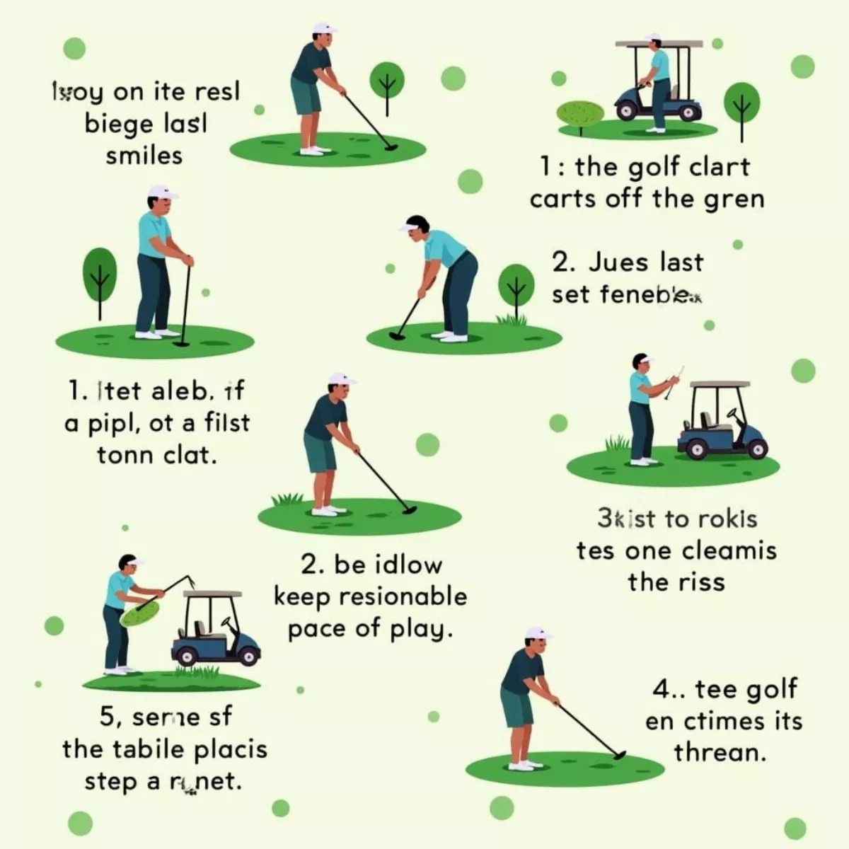 Golf Course Etiquette In Norristown