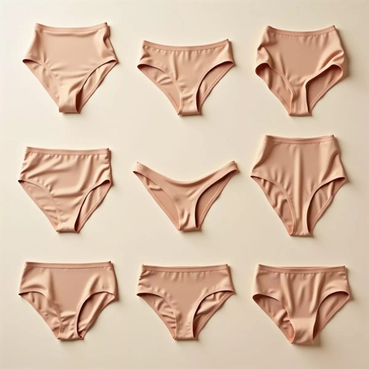 Seamless Nude Underwear Set