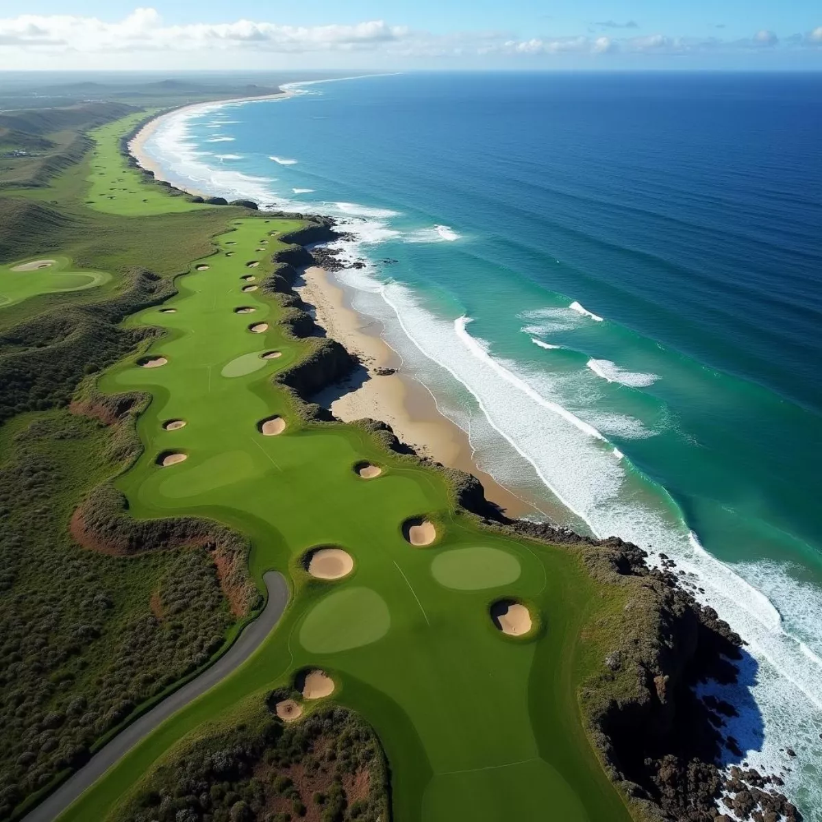 Ocean Course At Kiawah Island Aerial View