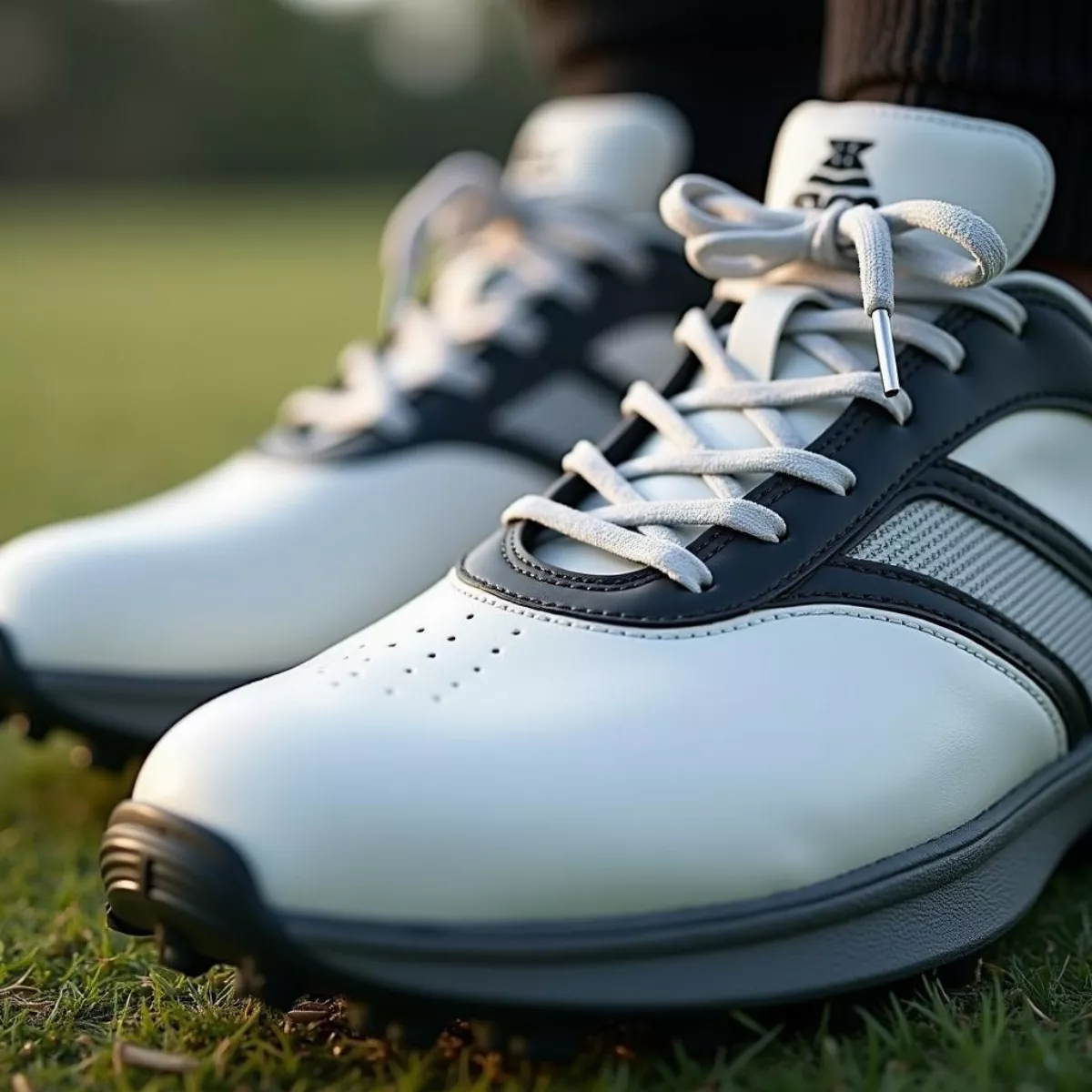 On Cloud Golf Shoes Close Up