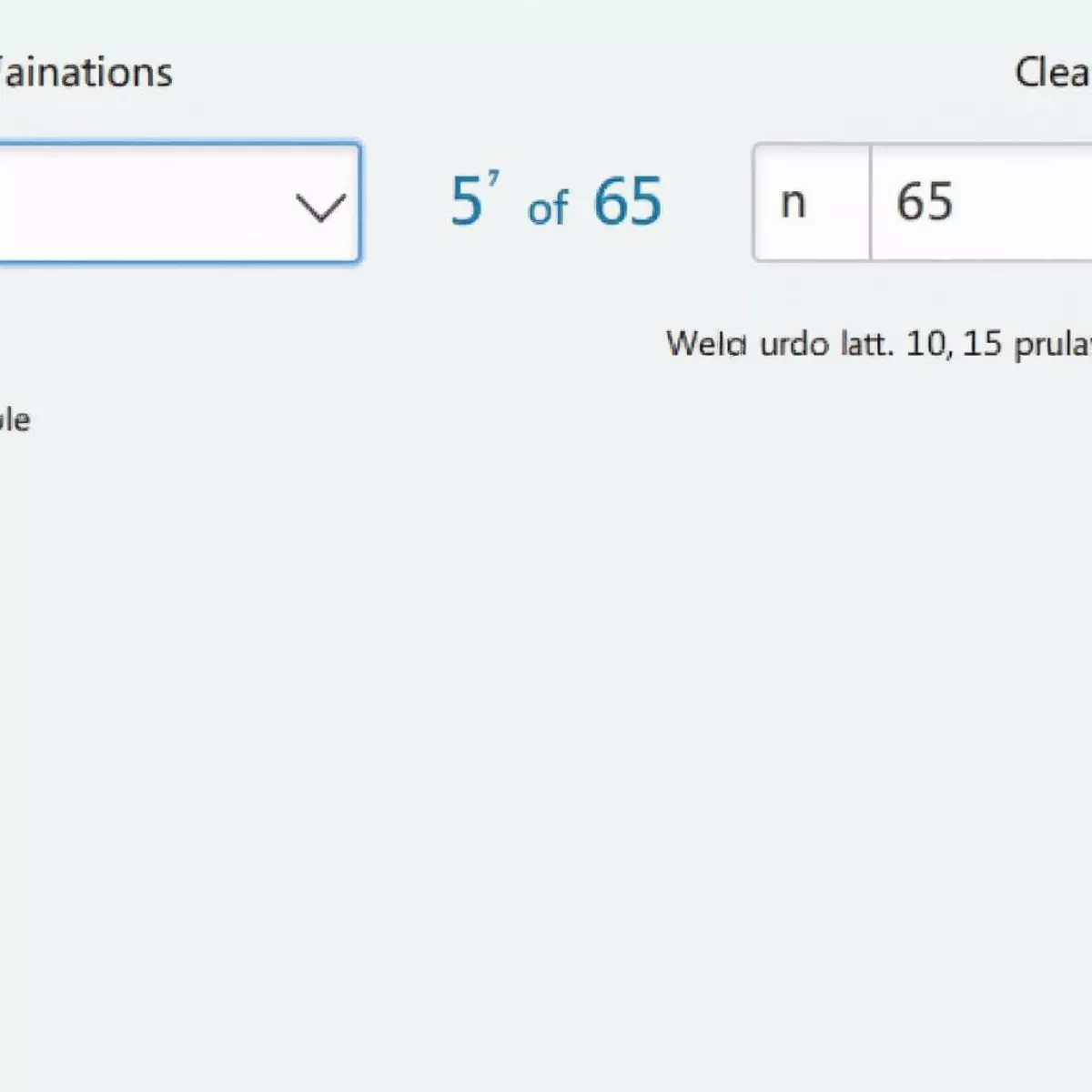 Online Combination Calculator